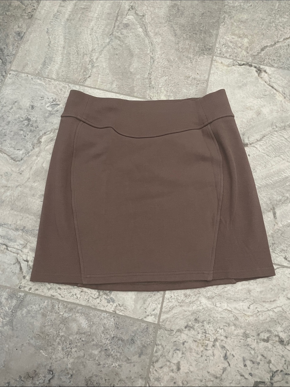 lululemon athletica Chocolate Brown Mini Skirt